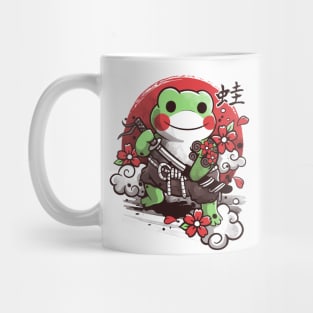 Samurai frog Mug
